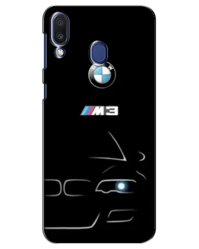 Чехол для Samsung Galaxy M20 (M205) с картинкой «Минималистичный принт BMW M3»