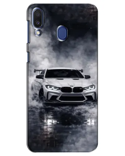 Чехол для Samsung Galaxy M20 (M205) с картинкой «BMW сквозь туман»