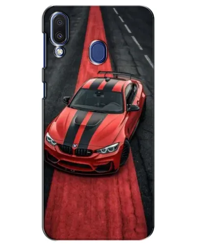 Чехол для Samsung Galaxy M20 (M205) с картинкой «BMW на красной дорожке»