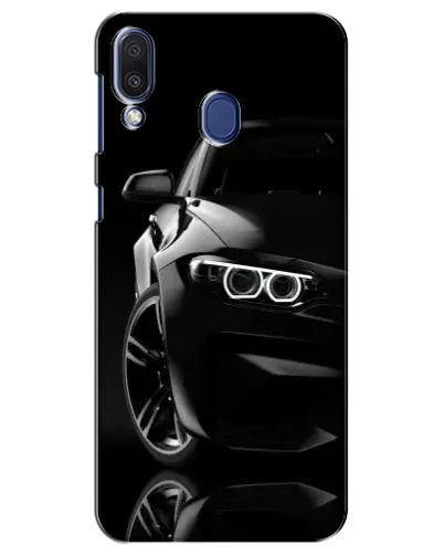 Чехол для Samsung Galaxy M20 (M205) с картинкой «Черная BMW — профиль» Чехол для Samsung Galaxy M20 (M205) с картинкой «Черная BMW — профиль»