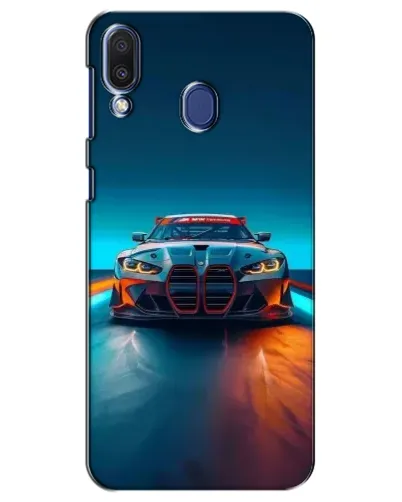 Чехол для Samsung Galaxy M20 (M205) с картинкой «BMW — огни неона» Чехол для Samsung Galaxy M20 (M205) с картинкой «BMW — огни неона»