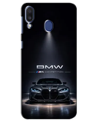 Чехол для Samsung Galaxy M20 (M205) с картинкой «BMW сквозь ночной город» Чехол для Samsung Galaxy M20 (M205) с картинкой «BMW сквозь ночной город»