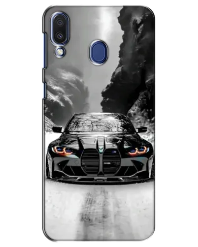 Чехол для Samsung Galaxy M20 (M205) с картинкой «BMW — акварельный дрифт» Чехол для Samsung Galaxy M20 (M205) с картинкой «BMW — акварельный дрифт»