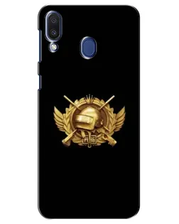 Чехол для Samsung Galaxy M20 (M205) с картинкой «PUBG — оранжевый градиент» Чехол для Samsung Galaxy M20 (M205) с картинкой «PUBG — оранжевый градиент»