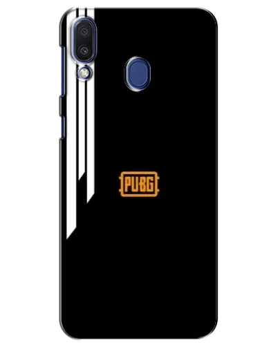 Чехол для Samsung Galaxy M20 (M205) с картинкой «PUBG — вертикальные линии» Чехол для Samsung Galaxy M20 (M205) с картинкой «PUBG — вертикальные линии»