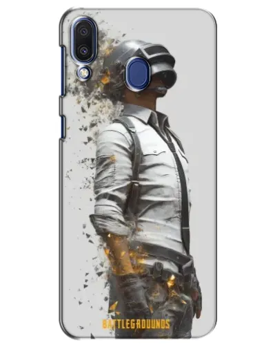 Чехол для Samsung Galaxy M20 (M205) с картинкой «PUBG — боец в пыли» Чехол для Samsung Galaxy M20 (M205) с картинкой «PUBG — боец в пыли»