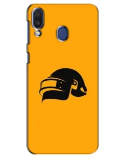 Чехол для Samsung Galaxy M20 (M205) с картинкой «PUBG — золотой шлем» Чехол для Samsung Galaxy M20 (M205) с картинкой «PUBG — золотой шлем»