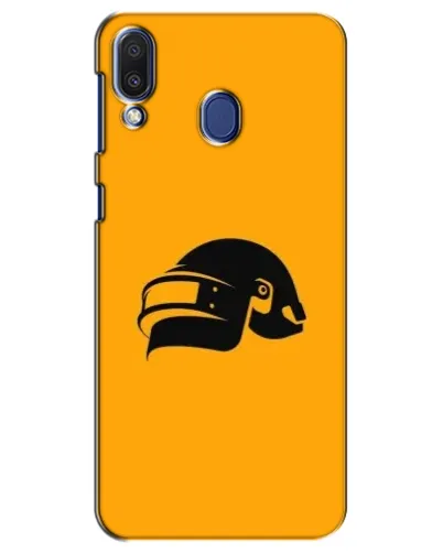 Чехол для Samsung Galaxy M20 (M205) с картинкой «PUBG — золотой шлем» Чехол для Samsung Galaxy M20 (M205) с картинкой «PUBG — золотой шлем»