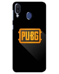 Чехол для Samsung Galaxy M20 (M205) с картинкой «PUBG — рамка лого» Чехол для Samsung Galaxy M20 (M205) с картинкой «PUBG — рамка лого»