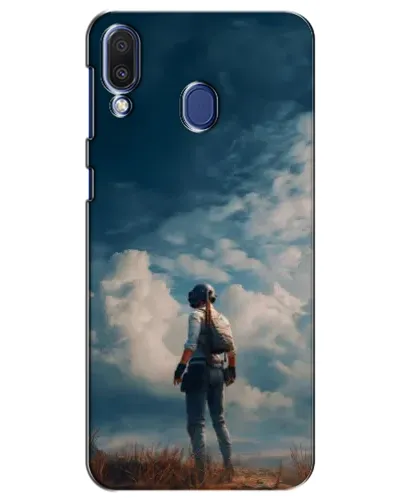 Чехол для Samsung Galaxy M20 (M205) с картинкой «Герой PUBG на скале» Чехол для Samsung Galaxy M20 (M205) с картинкой «Герой PUBG на скале»