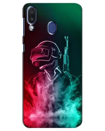 Чехол для Samsung Galaxy M20 (M205) с картинкой «PUBG — огненный воин» Чехол для Samsung Galaxy M20 (M205) с картинкой «PUBG — огненный воин»