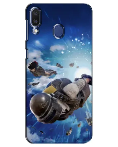 Чехол для Samsung Galaxy M20 (M205) с картинкой «Десант PUBG — прыжок» Чехол для Samsung Galaxy M20 (M205) с картинкой «Десант PUBG — прыжок»