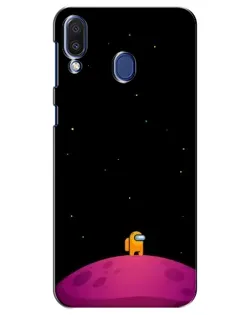 Чехол для Samsung Galaxy M20 (M205) с картинкой «Одинокий герой на планете» Чехол для Samsung Galaxy M20 (M205) с картинкой «Одинокий герой на планете»