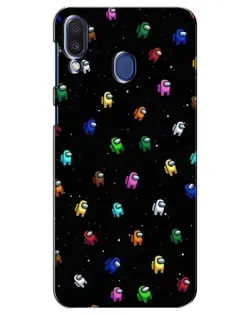 Чехол для Samsung Galaxy M20 (M205) с картинкой «Экипаж Among Us» Чехол для Samsung Galaxy M20 (M205) с картинкой «Экипаж Among Us»