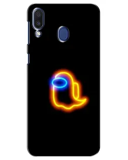 Чехол для Samsung Galaxy M20 (M205) с картинкой «Among Us неоновое сияние» Чехол для Samsung Galaxy M20 (M205) с картинкой «Among Us неоновое сияние»