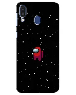 Чехол для Samsung Galaxy M20 (M205) с картинкой «Красный Among Us» Чехол для Samsung Galaxy M20 (M205) с картинкой «Красный Among Us»