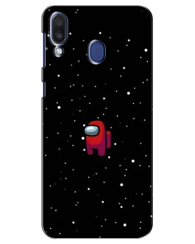 Чехол для Samsung Galaxy M20 (M205) с картинкой «Красный Among Us»