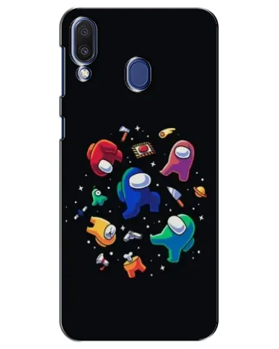 Чехол для Samsung Galaxy M20 (M205) с картинкой «Among Us космос»