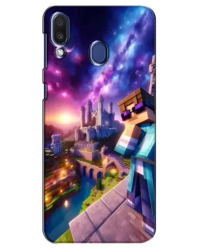 Чохол для Samsung Galaxy M20 (M205) з картинкою «Стів та космос» Чохол для Samsung Galaxy M20 (M205) з картинкою «Стів та космос»