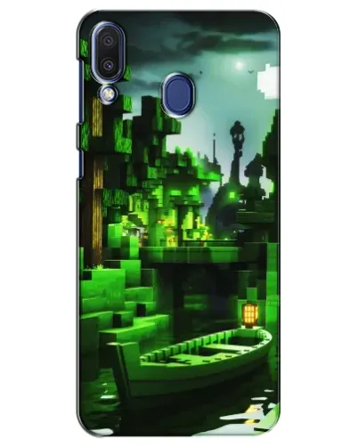 Чохол для Samsung Galaxy M20 (M205) з картинкою «Minecraft лісовий пейзаж» Чохол для Samsung Galaxy M20 (M205) з картинкою «Minecraft лісовий пейзаж»