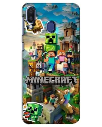 Чохол для Samsung Galaxy M20 (M205) з картинкою «Замок Minecraft» Чохол для Samsung Galaxy M20 (M205) з картинкою «Замок Minecraft»