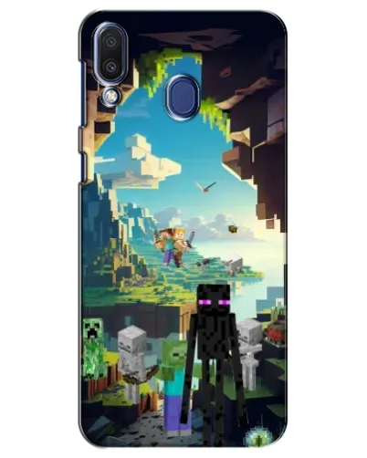 Чохол для Samsung Galaxy M20 (M205) з картинкою «Ендермен у лісі» Чохол для Samsung Galaxy M20 (M205) з картинкою «Ендермен у лісі»