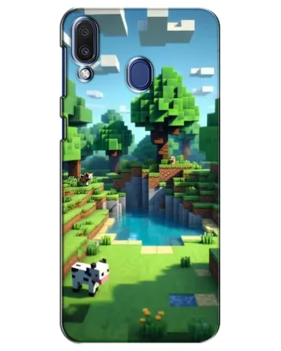 Чохол для Samsung Galaxy M20 (M205) з картинкою «Minecraft літній день» Чохол для Samsung Galaxy M20 (M205) з картинкою «Minecraft літній день»