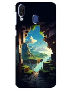 Чохол для Samsung Galaxy M20 (M205) з картинкою «Вид з печери»