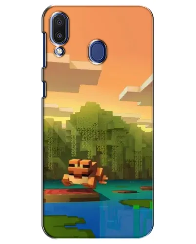 Чохол для Samsung Galaxy M20 (M205) з картинкою «Майнкрафт захід сонця» Чохол для Samsung Galaxy M20 (M205) з картинкою «Майнкрафт захід сонця»