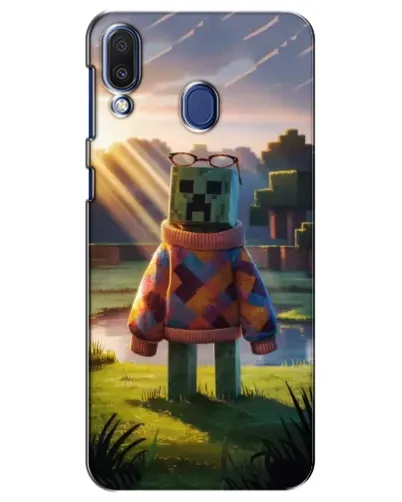 Чохол для Samsung Galaxy M20 (M205) з картинкою «Кріпер у светрі» Чохол для Samsung Galaxy M20 (M205) з картинкою «Кріпер у светрі»
