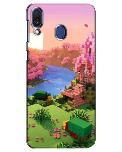 Чохол для Samsung Galaxy M20 (M205) з картинкою «Рожеве дерево Minecraft» Чохол для Samsung Galaxy M20 (M205) з картинкою «Рожеве дерево Minecraft»