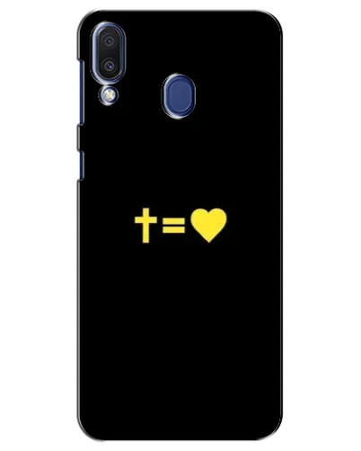 Чехол для Samsung Galaxy M20 (M205) с картинкой «Сердце и Крест» Чехол для Samsung Galaxy M20 (M205) с картинкой «Сердце и Крест»