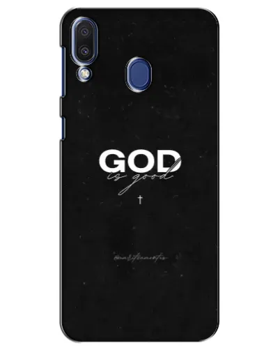 Чехол для Samsung Galaxy M20 (M205) с картинкой «GOD — Бог над всем» Чехол для Samsung Galaxy M20 (M205) с картинкой «GOD — Бог над всем»