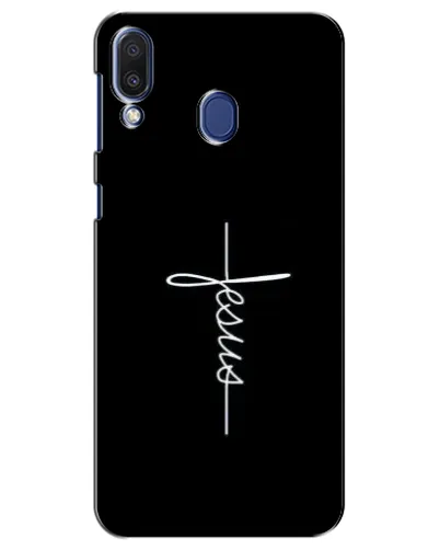 Чехол для Samsung Galaxy M20 (M205) с картинкой «Тонкая линия веры» Чехол для Samsung Galaxy M20 (M205) с картинкой «Тонкая линия веры»