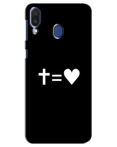 Чехол для Samsung Galaxy M20 (M205) с картинкой «Крест и Сердце» Чехол для Samsung Galaxy M20 (M205) с картинкой «Крест и Сердце»
