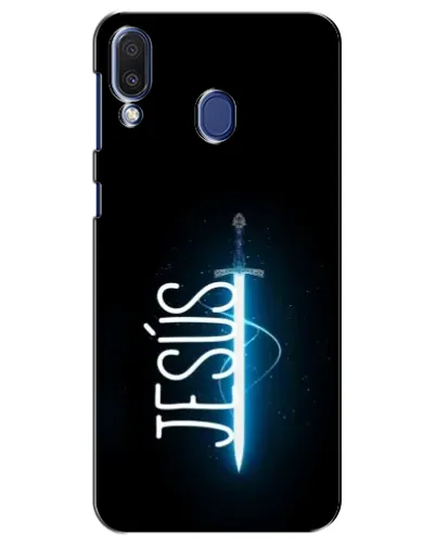 Чехол для Samsung Galaxy M20 (M205) с картинкой «Меч Духа Jesus» Чехол для Samsung Galaxy M20 (M205) с картинкой «Меч Духа Jesus»