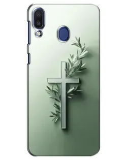 Чехол для Samsung Galaxy M20 (M205) с картинкой «Оливковая ветвь»