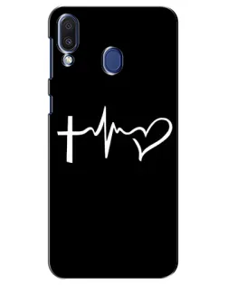 Чехол для Samsung Galaxy M20 (M205) с картинкой «Пульс веры»
