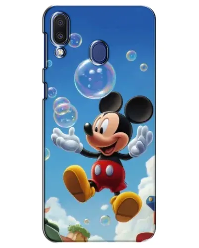Чехол для Samsung Galaxy M20 (M205) с картинкой «Mickey и мыльные пузыри» Чехол для Samsung Galaxy M20 (M205) с картинкой «Mickey и мыльные пузыри»