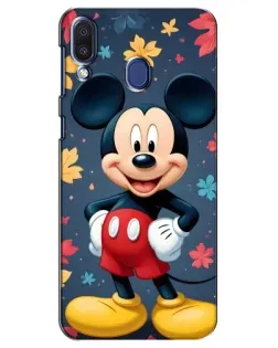 Чехол для Samsung Galaxy M20 (M205) с картинкой «Осенний Mickey Mouse» Чехол для Samsung Galaxy M20 (M205) с картинкой «Осенний Mickey Mouse»