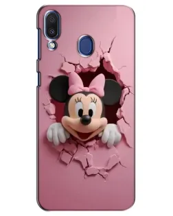 Чехол для Samsung Galaxy M20 (M205) с картинкой «Минни сквозь стену» Чехол для Samsung Galaxy M20 (M205) с картинкой «Минни сквозь стену»