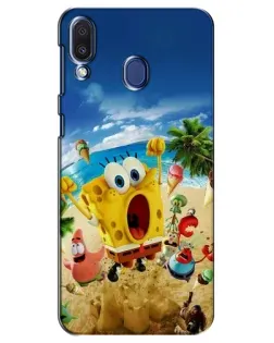 Чехол для Samsung Galaxy M20 (M205) с картинкой «Развлечения на пляже»