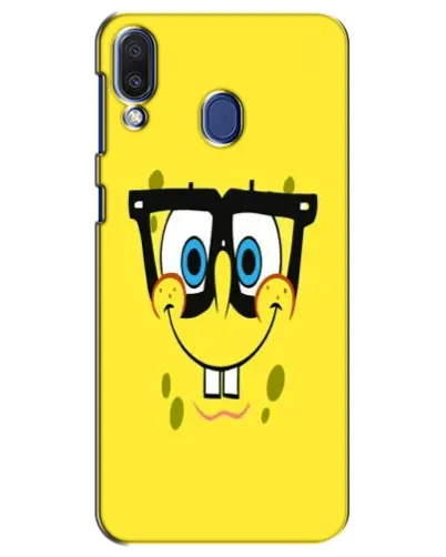 Чехол для Samsung Galaxy M20 (M205) с картинкой «Минималистичный Спанч Боб» Чехол для Samsung Galaxy M20 (M205) с картинкой «Минималистичный Спанч Боб»