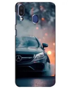 Чехол для Samsung Galaxy M20 (M205) с картинкой «Mercedes — ночной город» Чехол для Samsung Galaxy M20 (M205) с картинкой «Mercedes — ночной город»