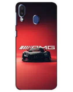 Чехол для Samsung Galaxy M20 (M205) с картинкой «Mercedes AMG — красная линия» Чехол для Samsung Galaxy M20 (M205) с картинкой «Mercedes AMG — красная линия»