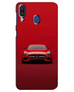 Чехол для Samsung Galaxy M20 (M205) с картинкой «Красный Mercedes AMG» Чехол для Samsung Galaxy M20 (M205) с картинкой «Красный Mercedes AMG»