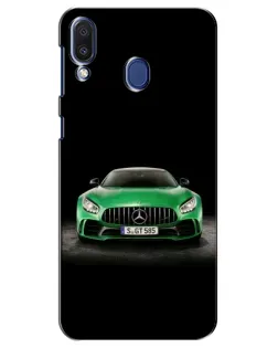 Чехол для Samsung Galaxy M20 (M205) с картинкой «Mercedes — неоновый лого» Чехол для Samsung Galaxy M20 (M205) с картинкой «Mercedes — неоновый лого»