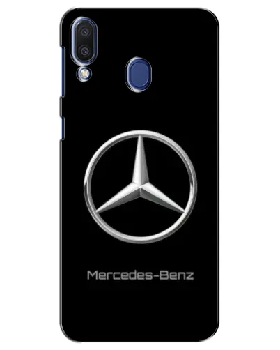 Чехол для Samsung Galaxy M20 (M205) с картинкой «Mercedes Silver Logo»