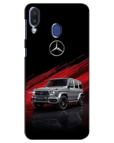 Чехол для Samsung Galaxy M20 (M205) с картинкой «Mercedes G-Class красный»