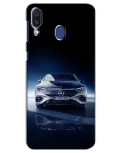 Чехол для Samsung Galaxy M20 (M205) с картинкой «Ночной Mercedes EQ» Чехол для Samsung Galaxy M20 (M205) с картинкой «Ночной Mercedes EQ»